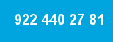 922 440 27 81